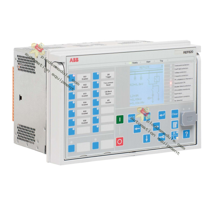 ABB REF620E_F NBFNAANNNCC1BNN1XF Feeder protection and control relay