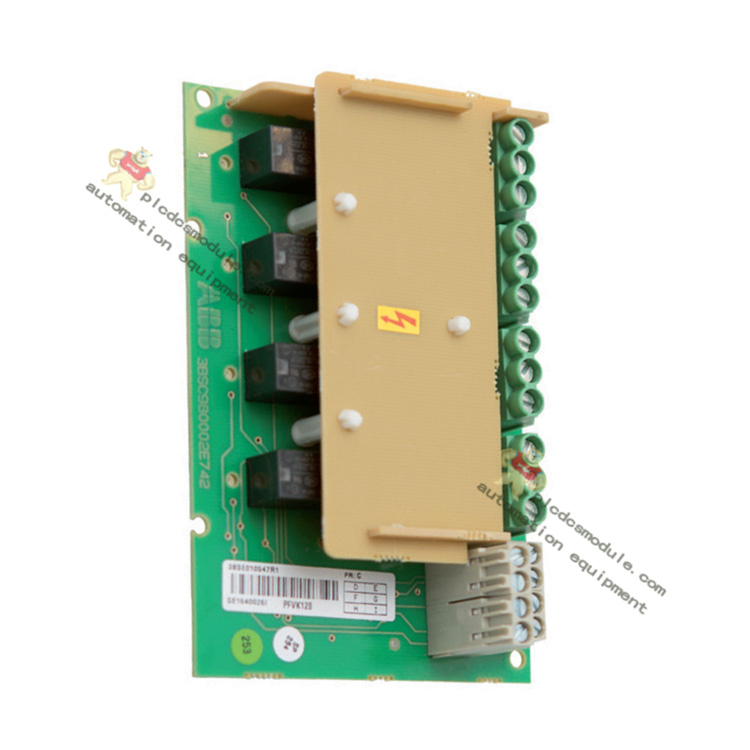 ABB  PFVK 128  3BSE010547R1 Millmate Controller 400 Relay Board