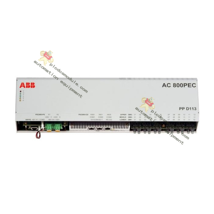 ABB PPD113B01-10-150000  3BHE023784R1023  AC800PEC Controller PP D113 B01-10-150000