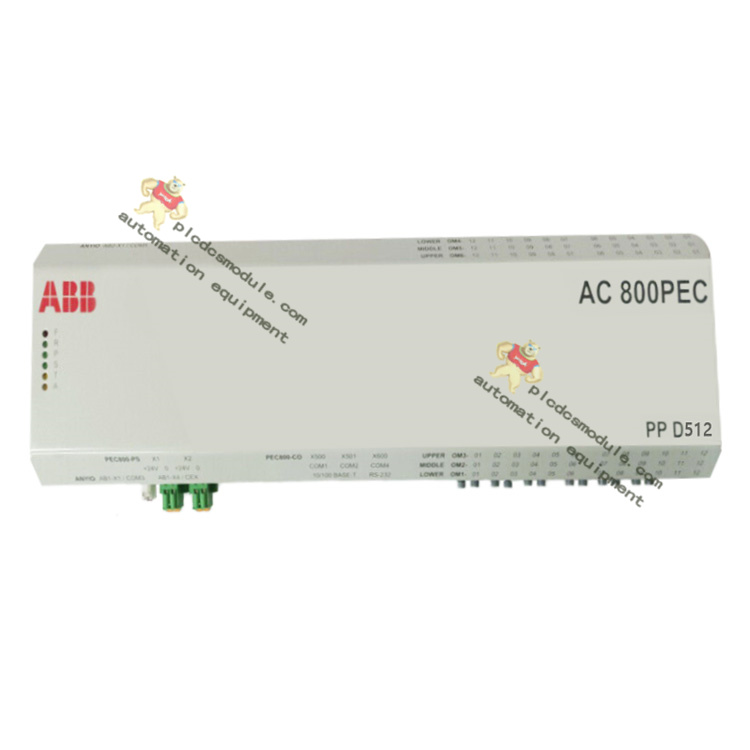 ABB  PPD512A10-454000 3BHE040375R103E   AC800PEC Static Excitation System Controller