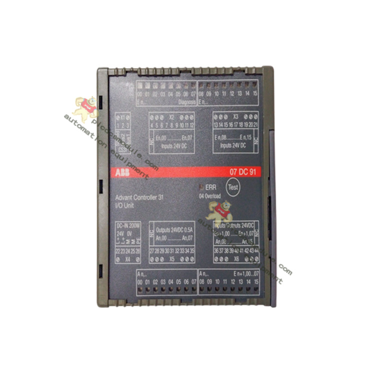 ABB 07DC91C GJR5251400R0202 Digital input/output module