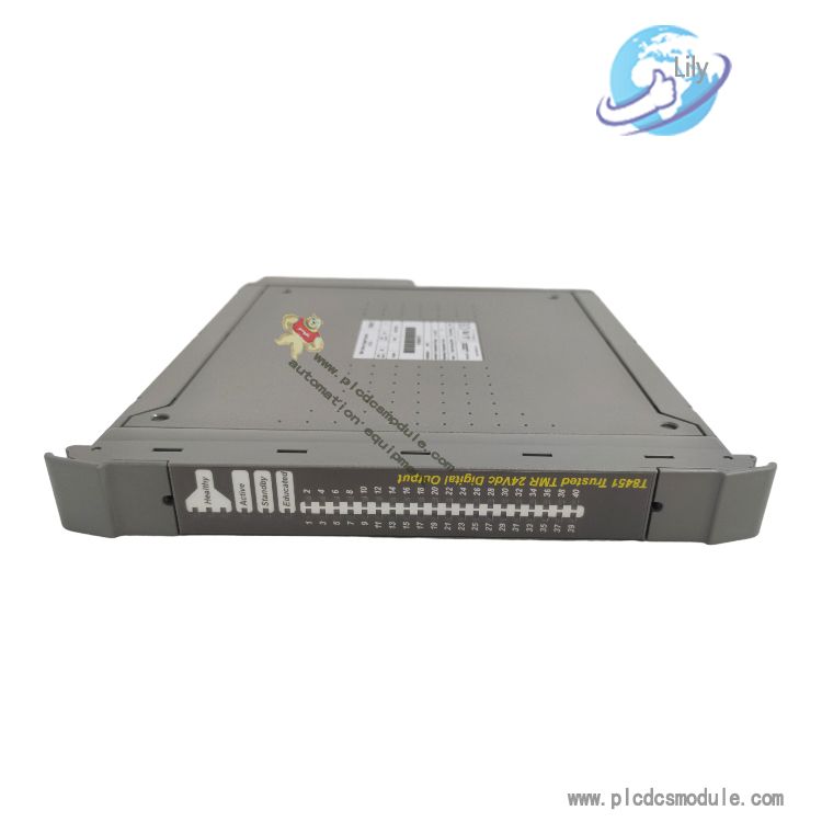 ics triple  T8451C Trusted TMR 24 Vdc Digital Output Module 