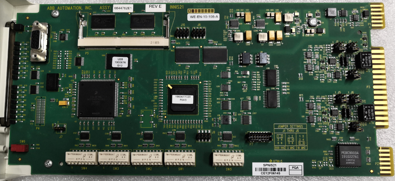 ABB SPNIS21S Network Interface Slave Module.png