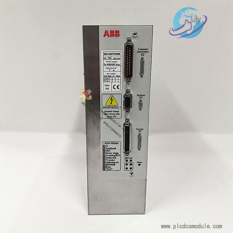 ABB IMCAM07B0000 servo drive  240VDC controller