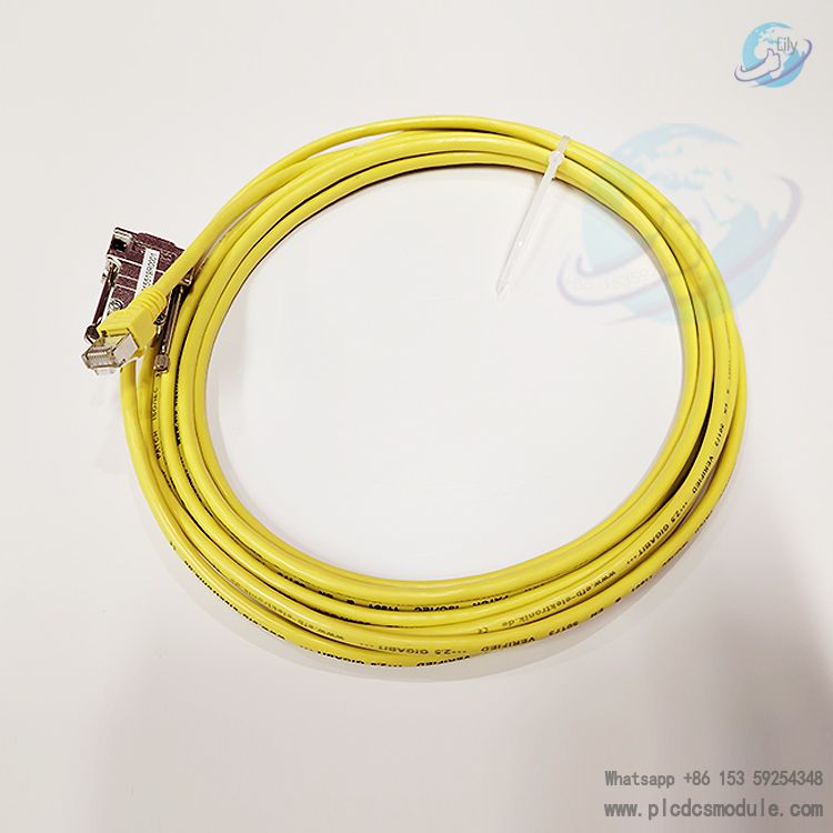 ABB 3BHE015519R0001 Cable yellow 5.0m