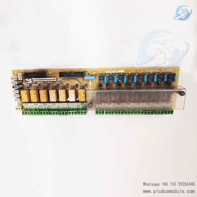 GE Fanuc  531X307LTBAKG1 LAN Terminal Board