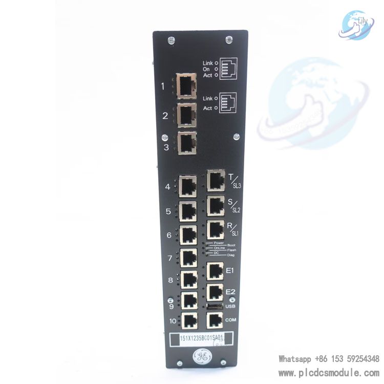 General Electric/GE 151X1235BC01SA01 Ethernet Switch