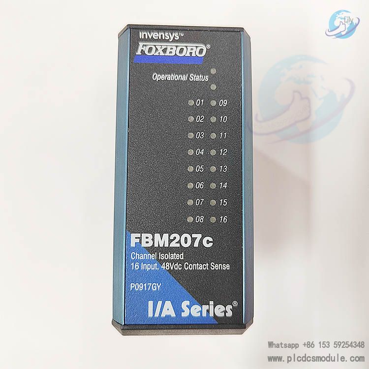 FOXBORO FBM207C P0917GY channel isolated 16 input module