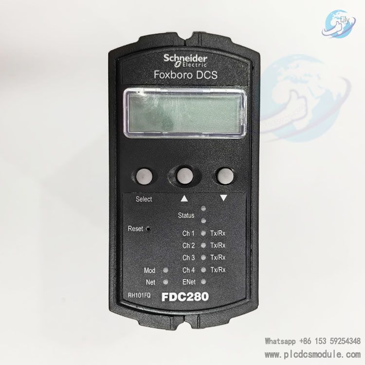 FOXBORO FDC280 RH101FQ Field Device Controller 280 from Schneider Electric