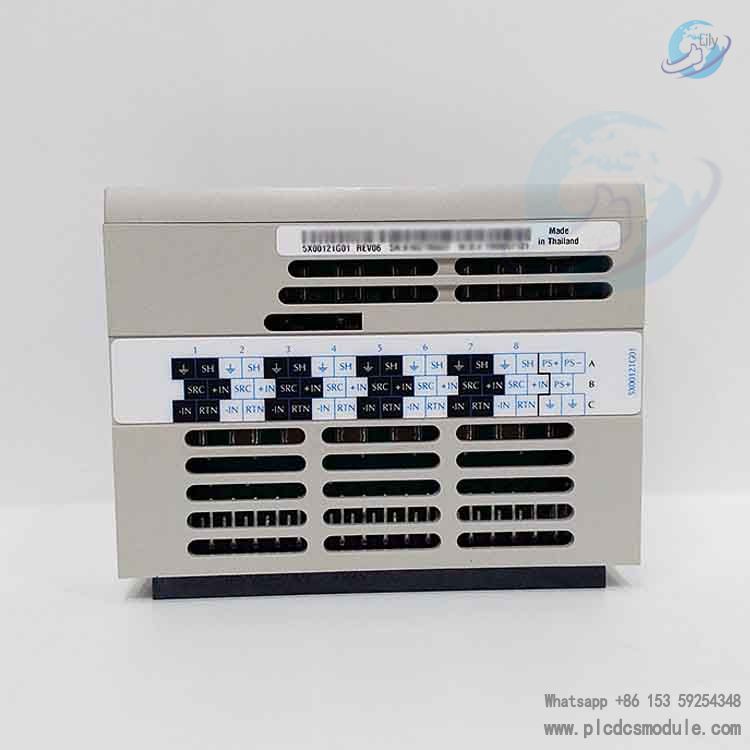 EMERSON OVATION 5X00121G01 8 CHANNEL RTD INPUT MODULE