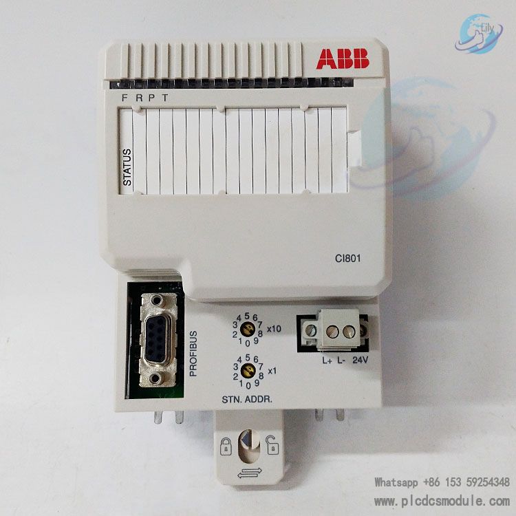 ABB CI801 3BSE022366R1 PROFIBUS FCI S800 Interface