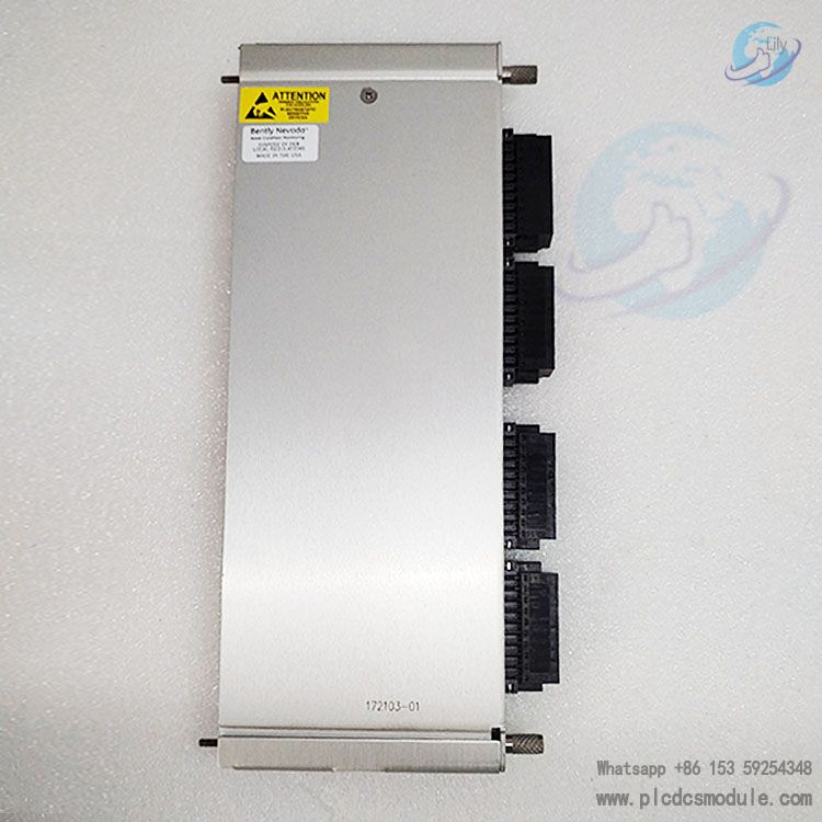 Bently Nevada 172103-01(3500/65) RTD/Isolated Tip TC I/O Module, Internal Terminations