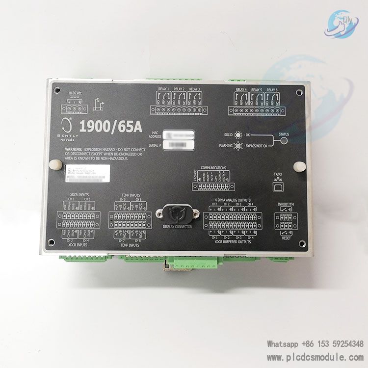 Bently Nevada 1900/65A-00-04-01-00-00 General Purpose Equipm