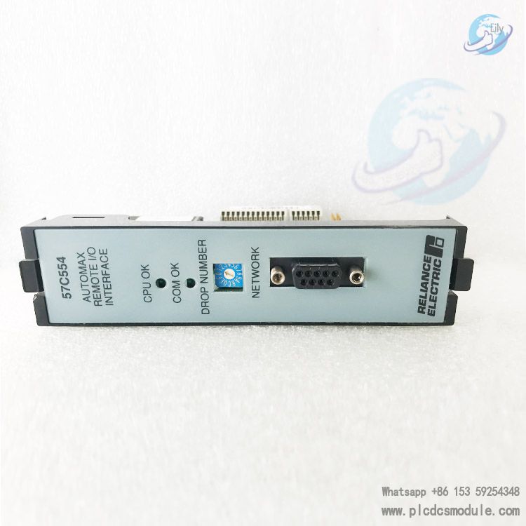 Reliance Electric 57C554 AutoMax Remote I/O Shark Interface