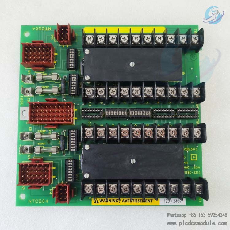 ABB NTCS04 Control I/O TU module
