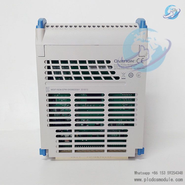 EMERSON Ovation 5X00622G01 RTD (Resistance Temperature Detector) input module