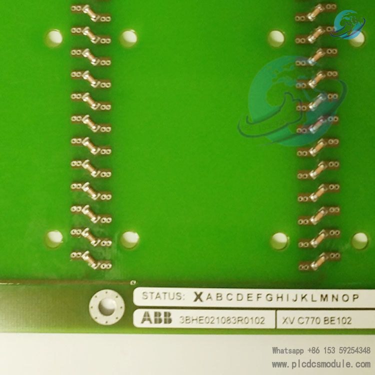 ABB XVC770BE102 3BHE021083R0102 Controller Module..jpg