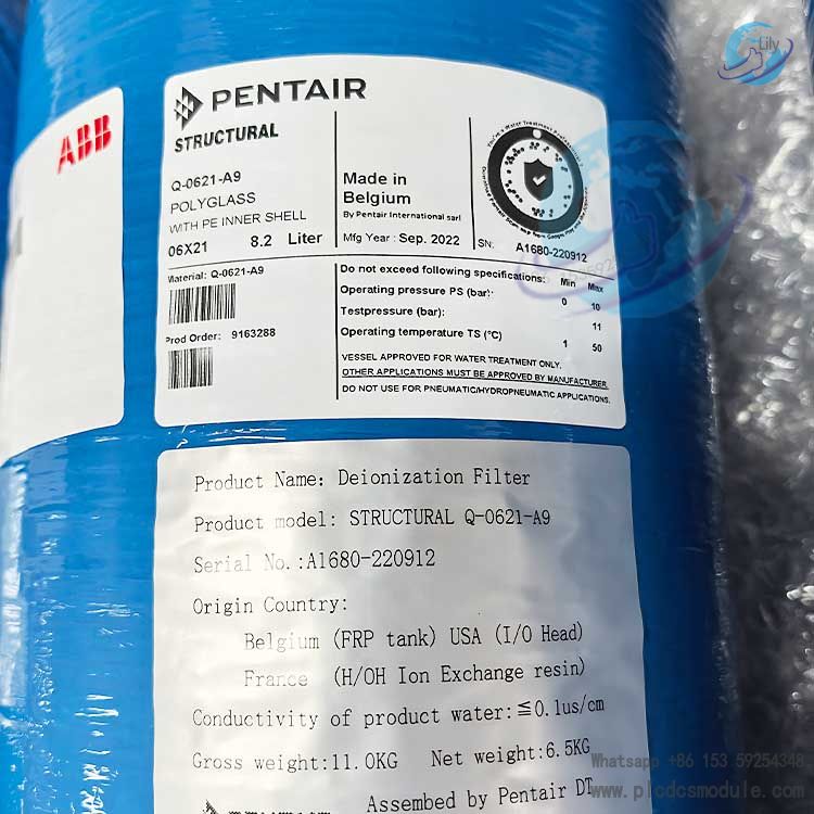 ABB SW-190148 Q-0621-A 3BHB043813R0001 DEIONIZER FILTER | ACS 6000