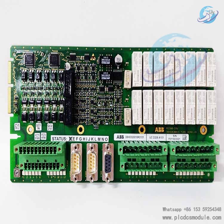 ABB UCD208A101 3BHE020018R0101 printed circuit board UC D208 A101