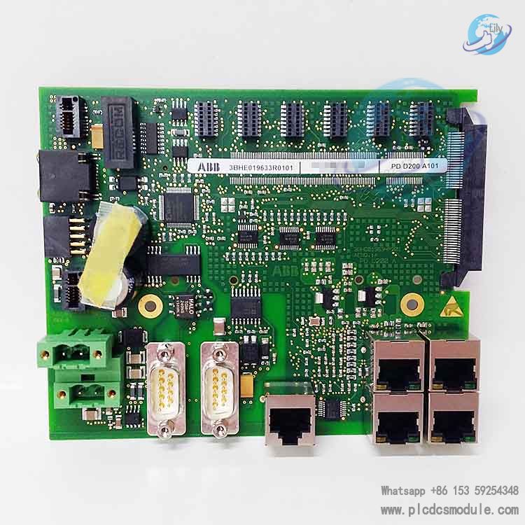 ABB PDD200A101 3BHE019633R0101 3BHE019634P201 processor modu