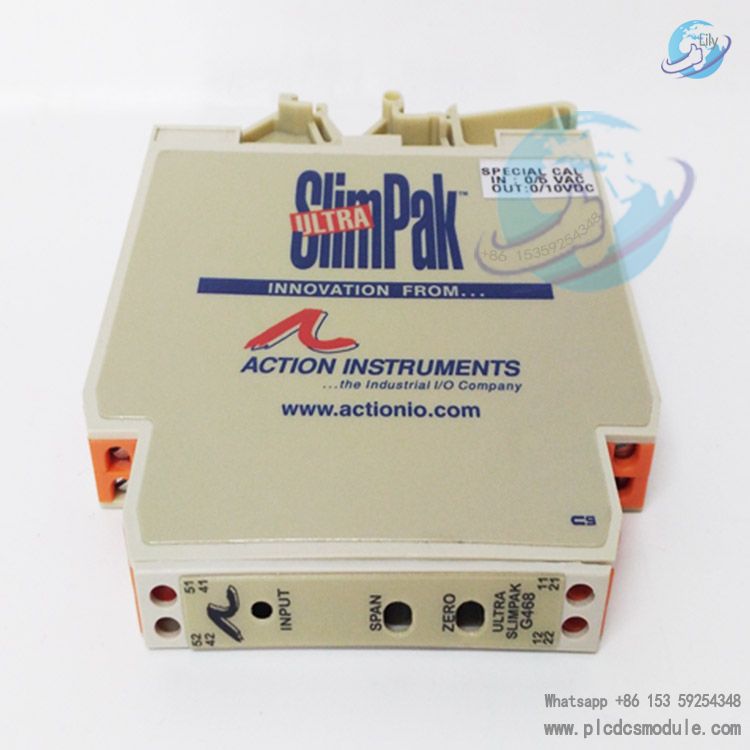 SLIMPAK G468-0001 AC Input Field Configurable Isolator