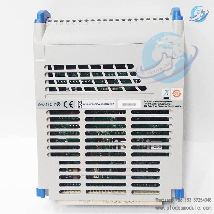 Emerson ovation 1C31166G02 SERIAL LINK CONTROLLER Module
