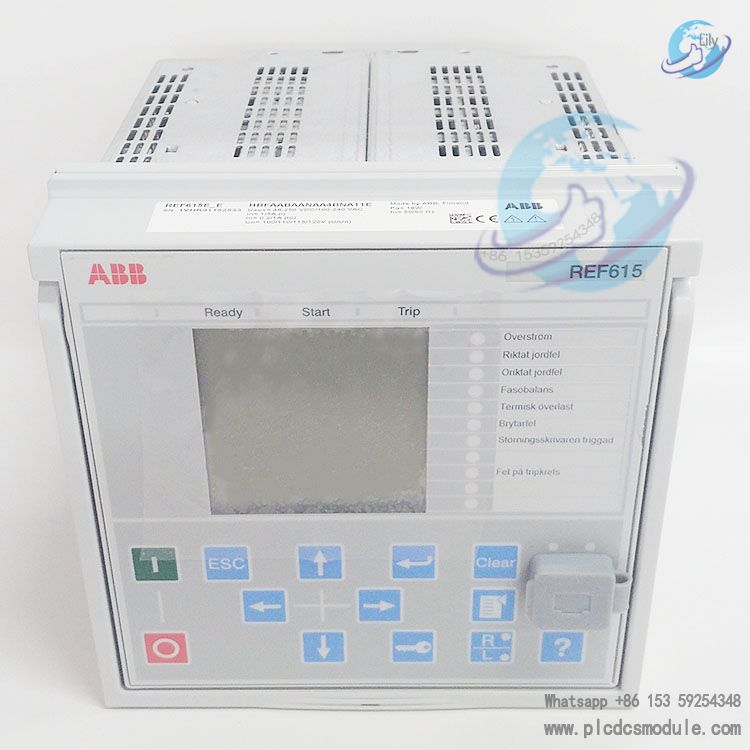 ABB REF615E-E HBFAABAANAA4BNA11E FEEDER PROTECTION AND CONTR