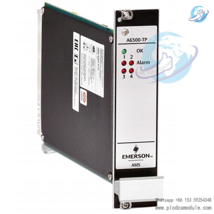 EMERSON A6500-TP Temperature Process Card |AMS 6500 ATG