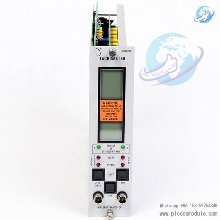 Bently Nevada 3300/50-02-01-00-00 TACHOMETER MODULE