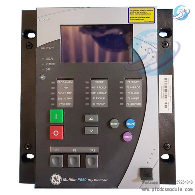 GE Multilin F650-B-F-H-F-2-G-1-HI-6E Feeder protection devic