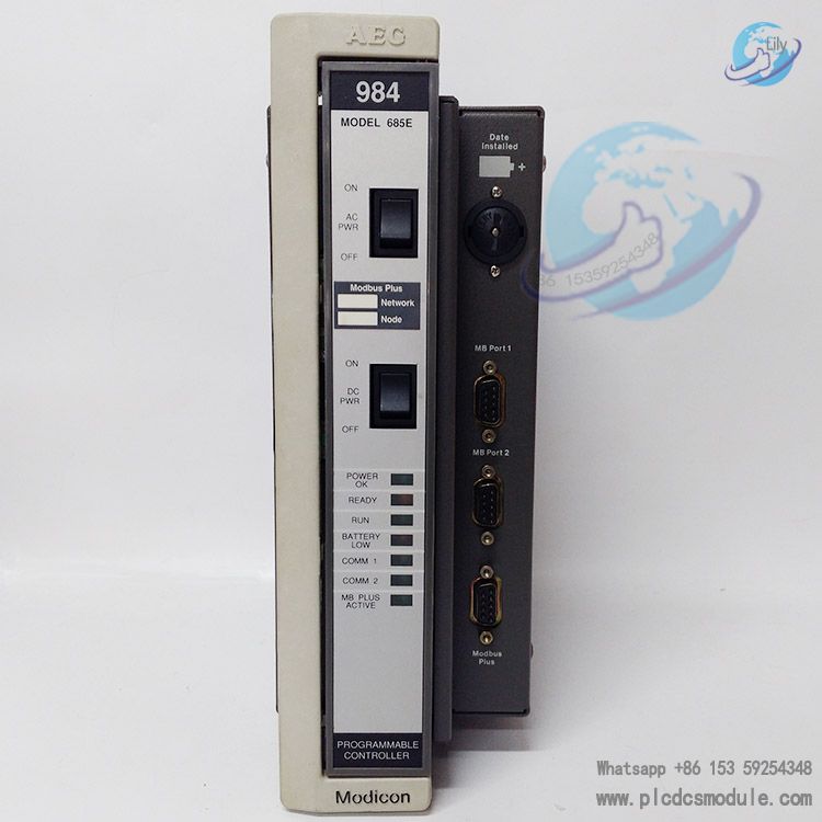 Schneider Electric Modicon PC-E984-685 Programmable Controll