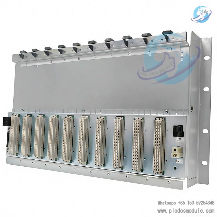 ABB RF616 3BSE010997R1 Base Back Panel 10 Slot