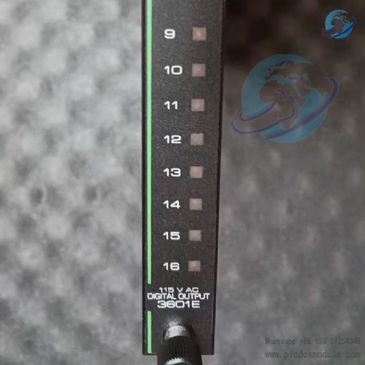 TRICONEX 3601E DIGITAL OUTPUT MODULE 3000307-050 Rev D , 115