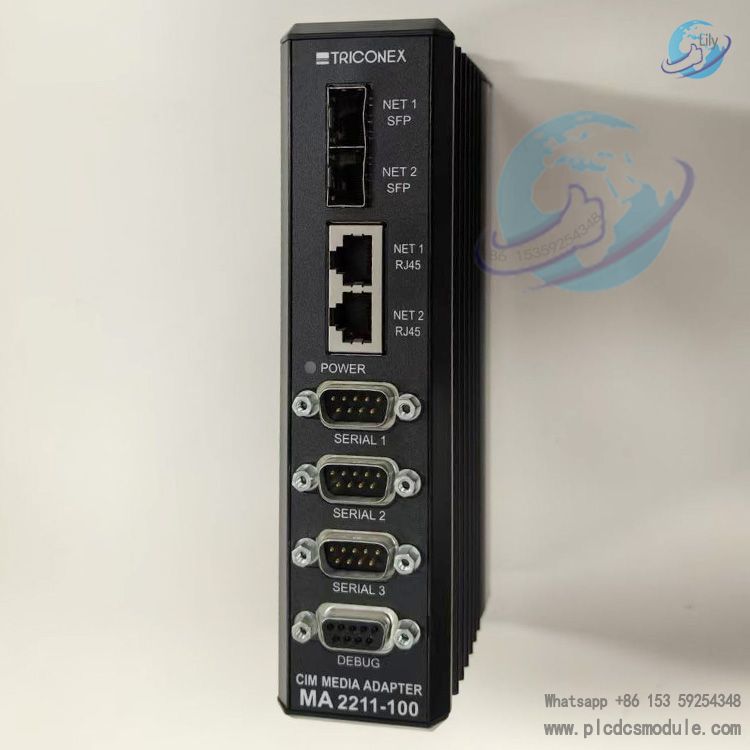TRICONEX MA2211-100 CIM MEDIA ADAPTER