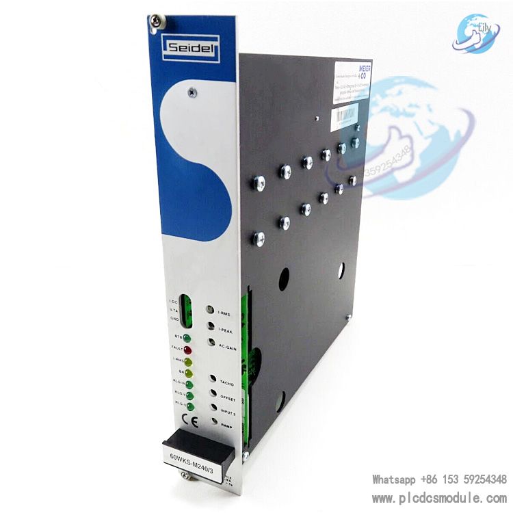 Kollmorgen Seidel 60WKS-CE240/3PB Analog Servo Amplifier