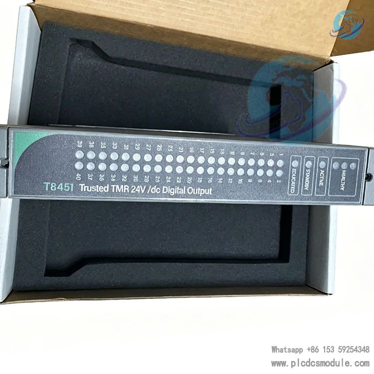 ICS TRIPLE T8451C Trusted TMR 24V dc Digital Output module..jpg