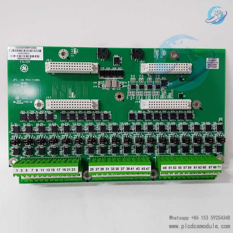 GE IS200SAMBH1ABA MRP681847 Mark VI I/O terminal board