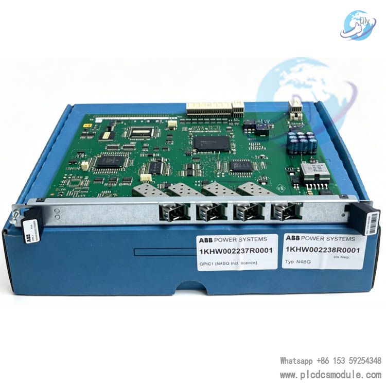 ABB N4BG 1KHW002238R0001/1KHW002237R0001 OPIC1 R1A PCB Board