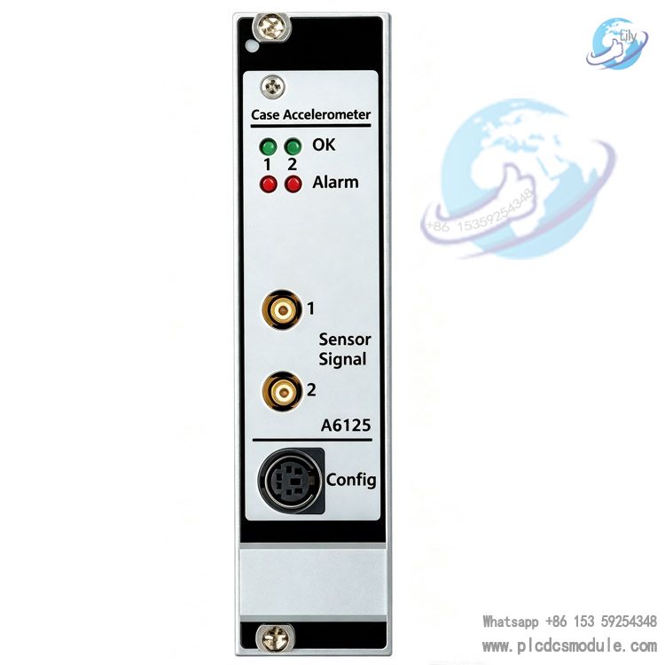 EMERSON A6125 9199-00069 Dual-channel Case Piezoelectric Vib