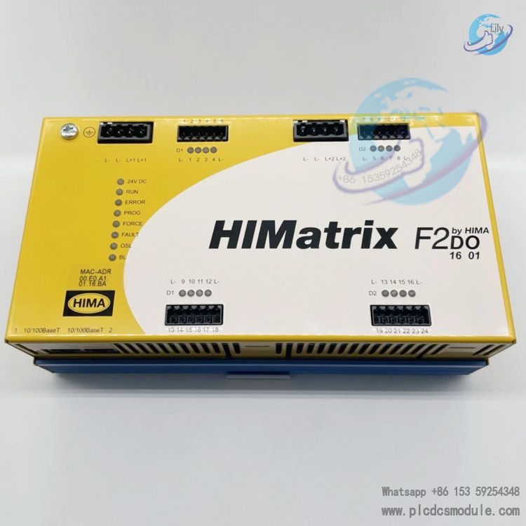 HIMA/HIMatrix F2 DO 16 01 982200480 Security Module | F2DO16