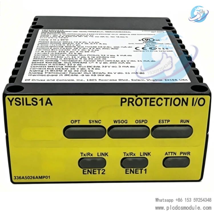 GE IS220YSILS1B Core Safety Protection I/O pack