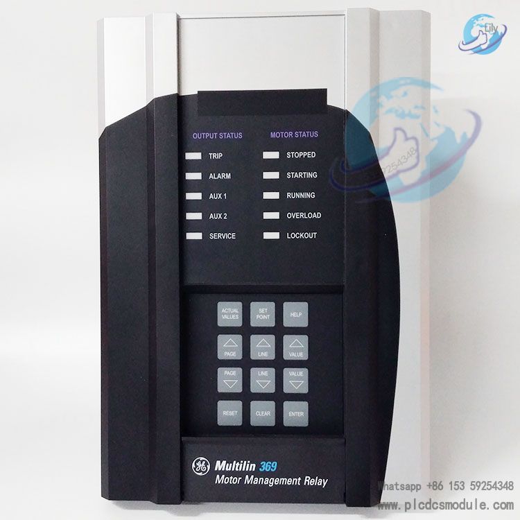 GE Multilin 369-HI-R-M-0-0-0-H-E Motor Management Relay