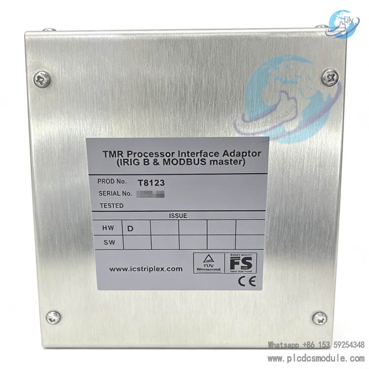 ICS TRIPLEX T8123 TMR Processor Interface Adaptor