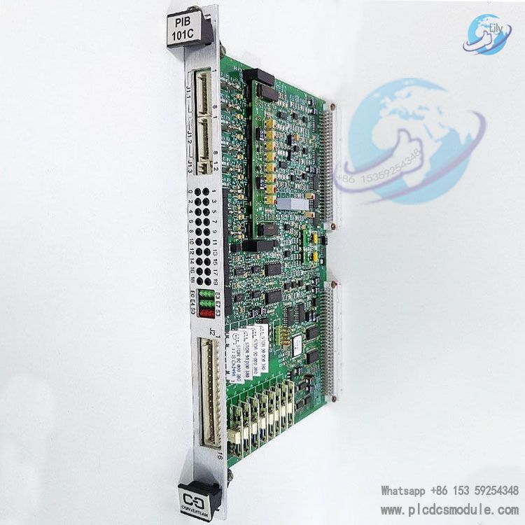 GE CONVERTEAM PIB-101C ANALOG I/O MODULE | ALSTOM PIB101C
