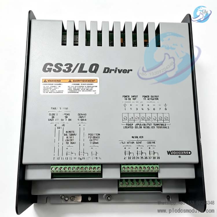 WOODWARD 9907-135 GS3/LQ VALVE DRIVER MODULE