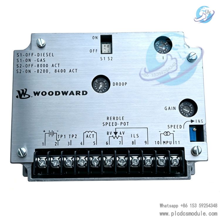 Woodward 8270-1004 Speed controller control unit