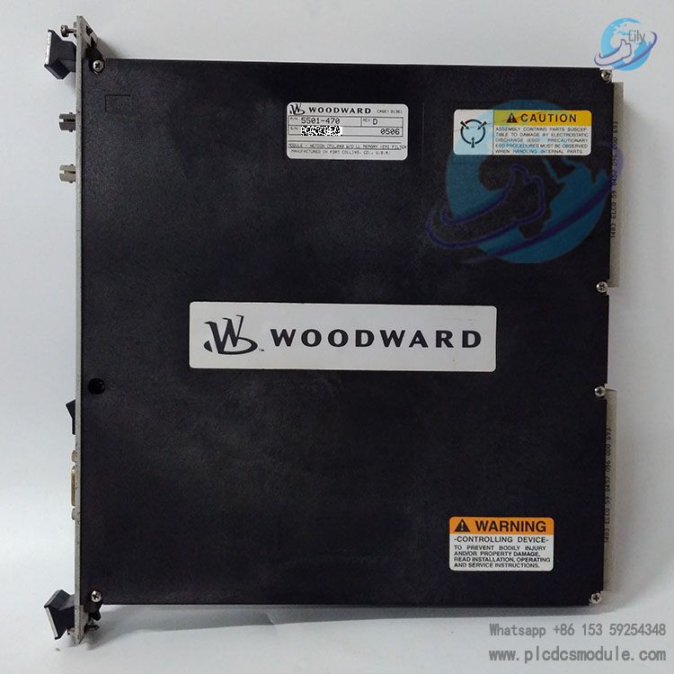 WOODWARD 5501-470 NETCON CPU MODULE