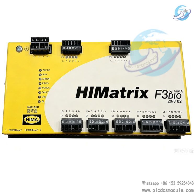 HIMA HiMatrix F3 D10 20/8 02 982200404 digital input module